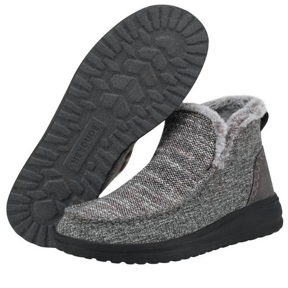 hey-dude-shoes-new-hey-dude-womens-denny-boots-in-sleet-grey-with